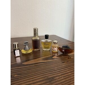 Vintage Mini Perfumes Lot Of 6 Charlie, Zizanie, Romeo, Diandra, Anais, Claudio